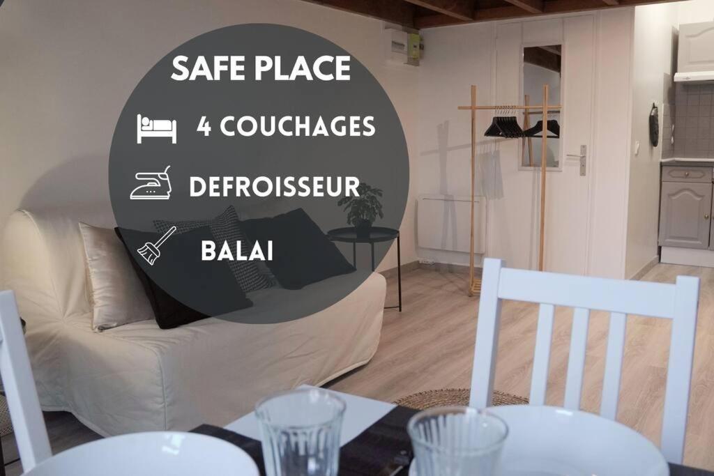 Saafeplace-4Pers-Wifi-Keybox-24Sur7 Etampes Exterior photo